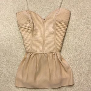 Strapless Parker top